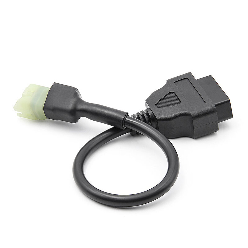 OBD 16 Pin a 4 Pin Diagnostic Adapter Cable Motocicleta Fault Detection Parts para Honda Motorcycle