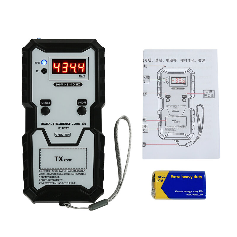 جهاز اختبار تردد مفتاح تلقائي يعمل بالأشعة تحت الحمراء جهاز اختبار تردد لاسلكي للتحكم عن بعد جهاز اختبار تردد مفتاح السيارة