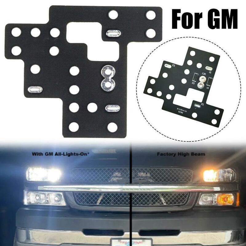 1 Paar FPE-GM 37 Op Module Voor Gm Alle Lichten Op Module Voor Chevrolet Voor 2003-2007 Gm Silverado 1500/2500/3500