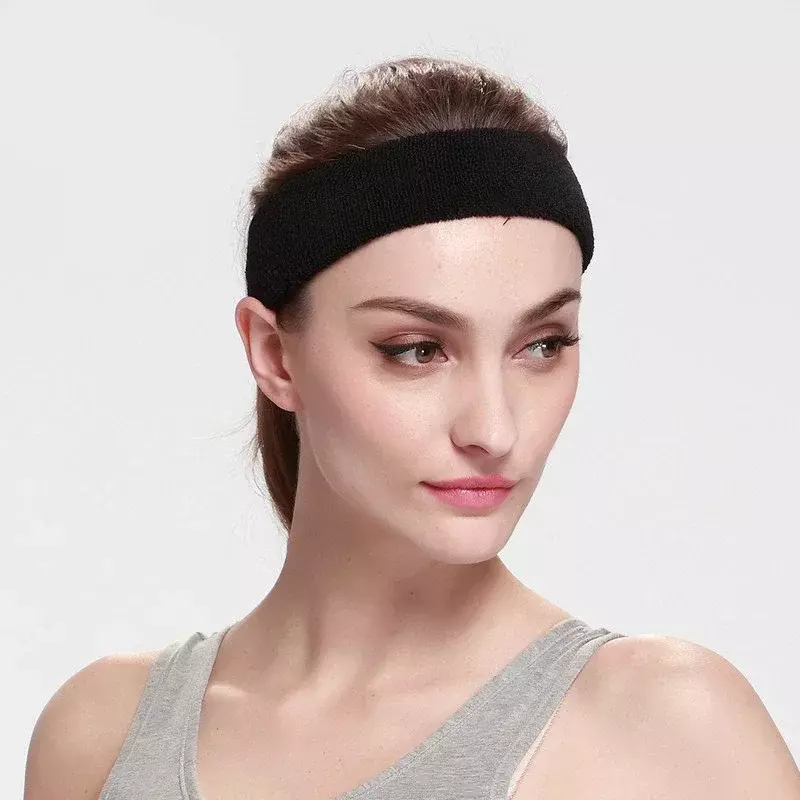 AL Headband penyerap keringat Yoga, Set gelang bando olahraga uniseks luar ruangan petualangan