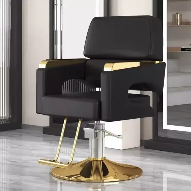 كرسي حلاقة قابل للتعديل لصالون الشعر ، السرج ، باديكير ، مستحضرات التجميل ، الشامبو ، قطع الشعر ، أثاث باربيريا
