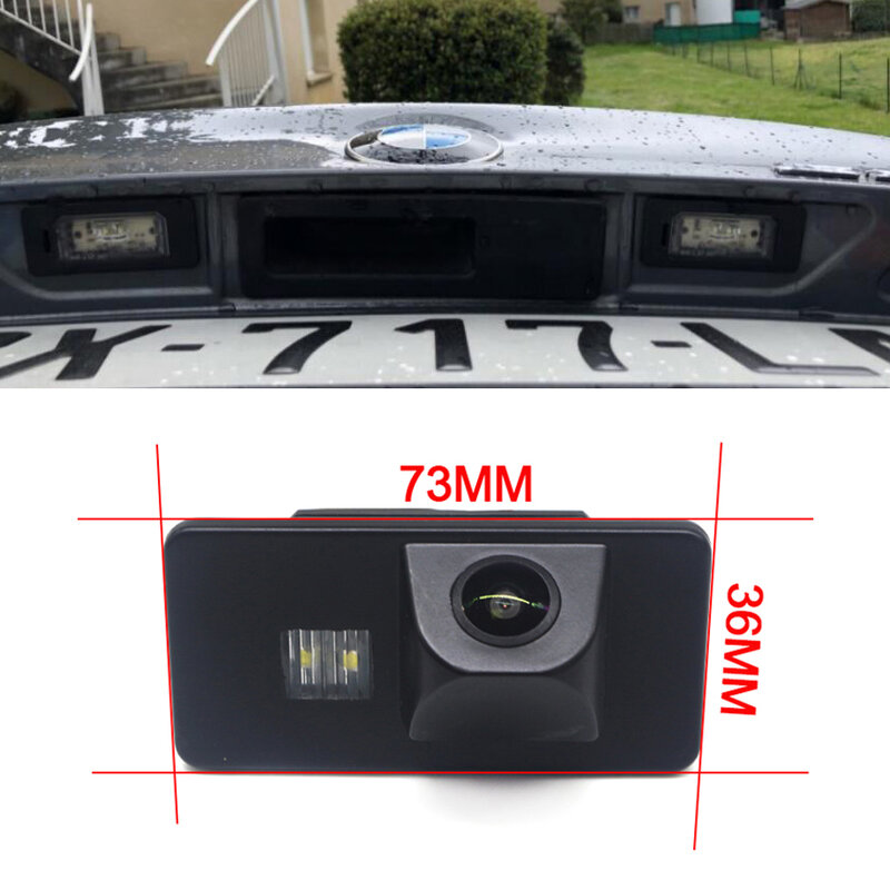 كاميرا الرؤية الخلفية لسيارات bmw x3, e83, 2003, 2004, 2005, 2006, 2007, 2008, 2009, 2010, ccd, الرؤية الليلية, لوحة ترخيص
