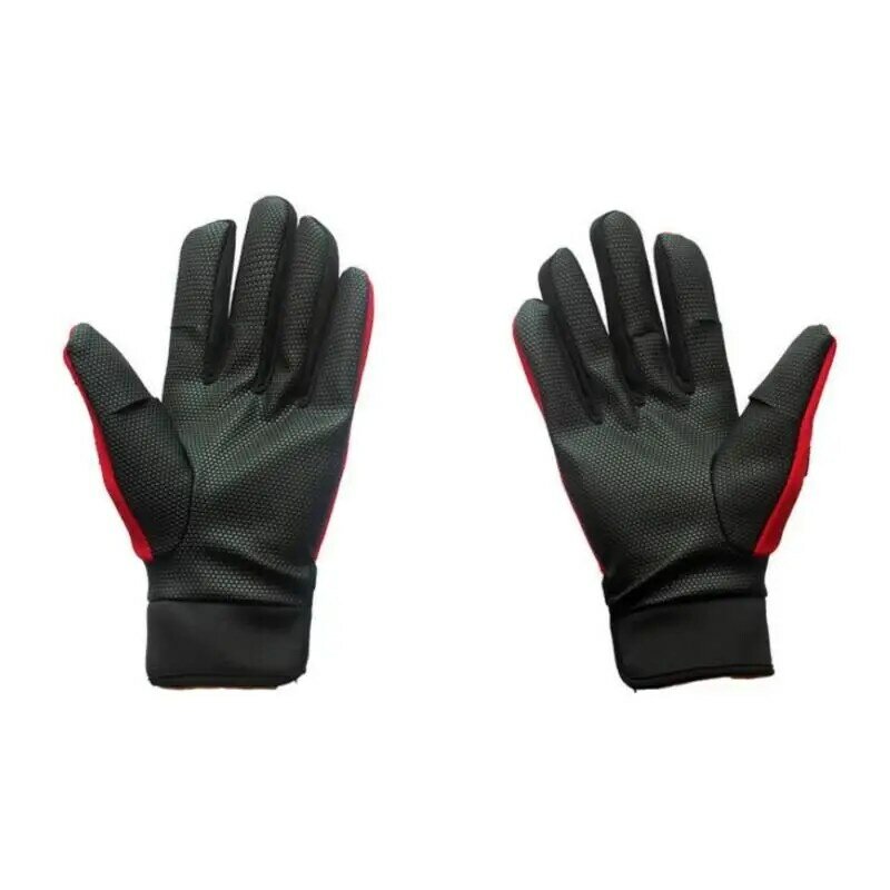 Fishing Gloves Winter Warm Ice Fishing Gloves Full Fingers Adjustable Durable Waterproof Anti-slip Outdoor Sport Gloves