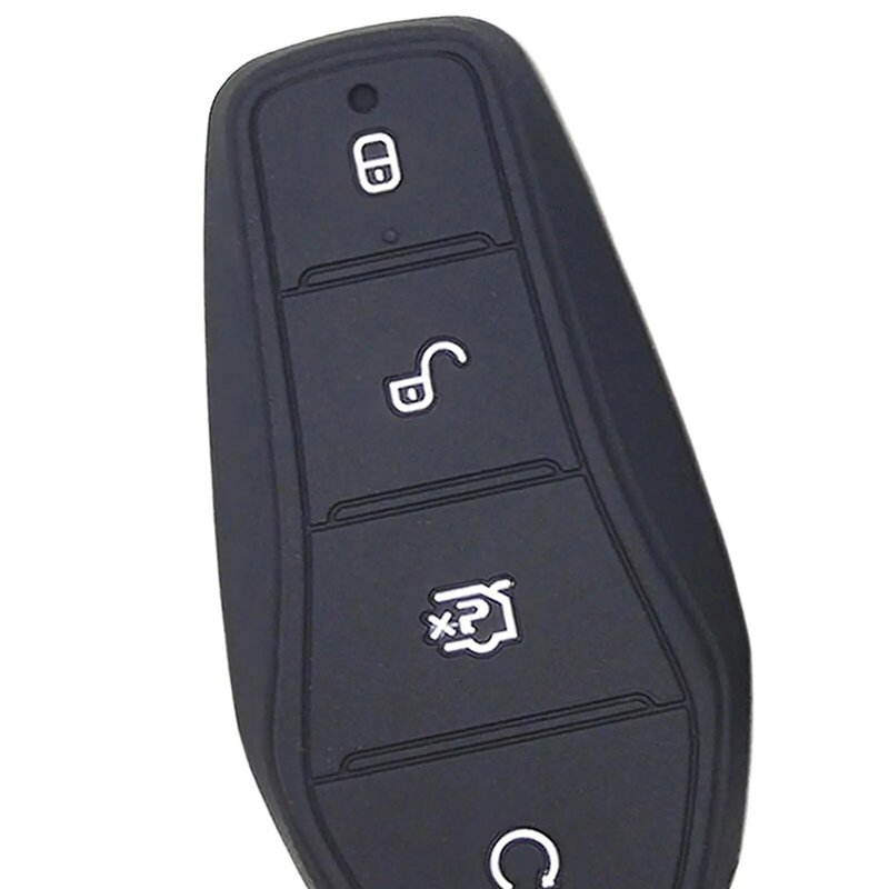 Leve Silicone Car Key Holder, Key Shell, Elegante, Presentes para Byd Atto 3