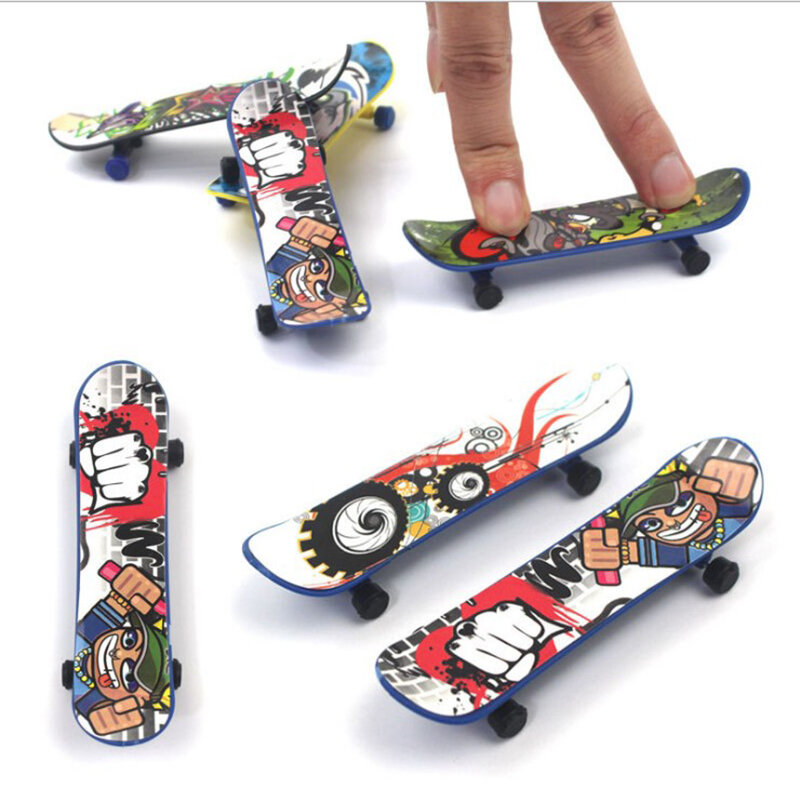 Finger Surfboard Fingerboard Toy Surf The Wind Mini Fingertip Skateboard Toy bambini e surfisti regalo di compleanno per bomboniere