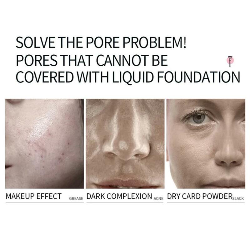 30g Pore Base Gel Cream Invisible Pore Face Primer Matte Lines Up Cream Makeup Base Make Smooth Oil-control Pore Fine Cosme Q6W0