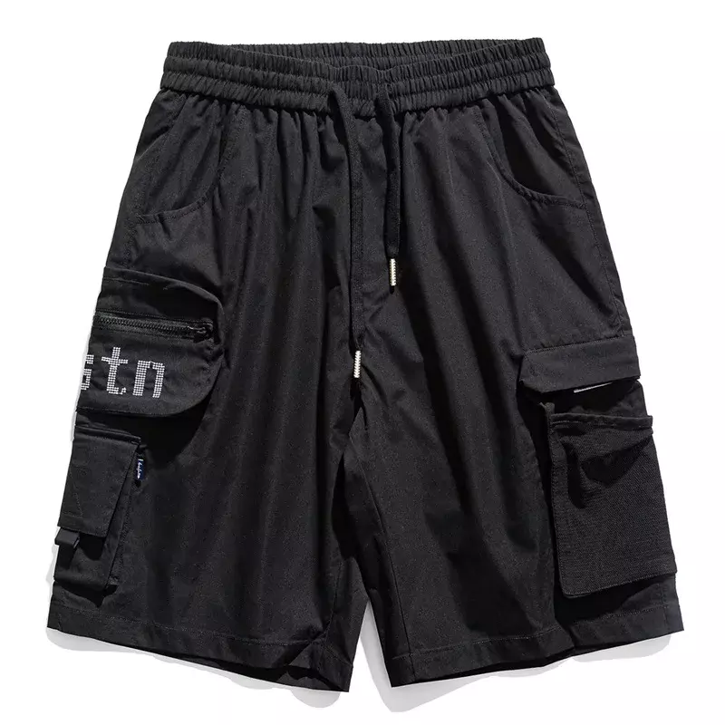 Herren Cargo Shorts Sommer reine Baumwolle Multi-Pocket trend ige Arbeits shorts hochwertige Herrenmode große Tasche lose lässige Shorts