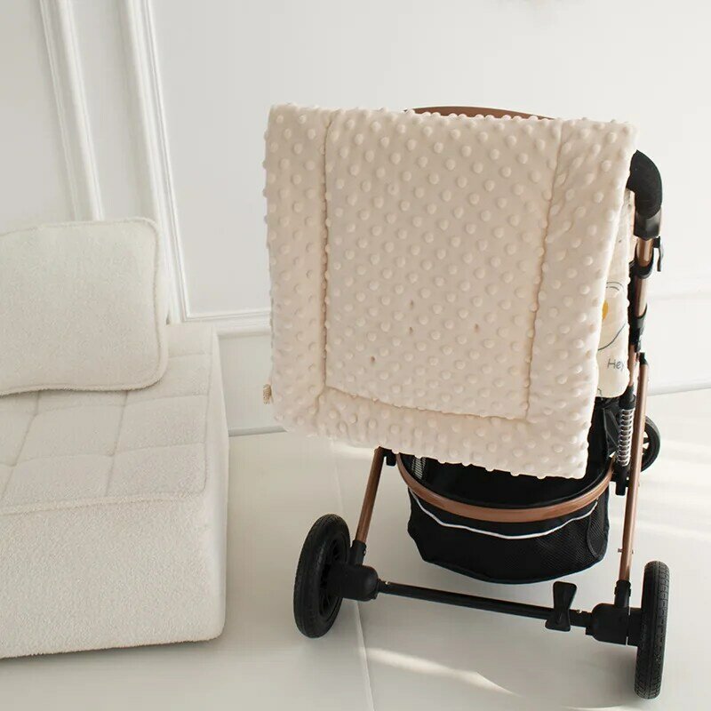Comfortable Cotton Baby Stroller Pad Four Seasons General Soft Seat Cushion Child Cart Seat Mat Kids Pushchair Cushion For 0-27M