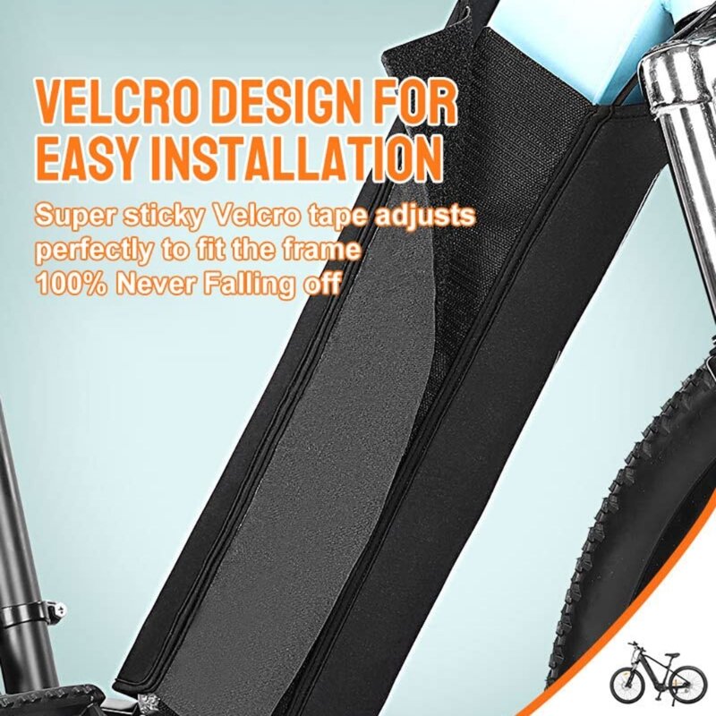 Protecteur d'isolation batterie vélo, couvercle anti-poussière amovible pour batterie cyclisme