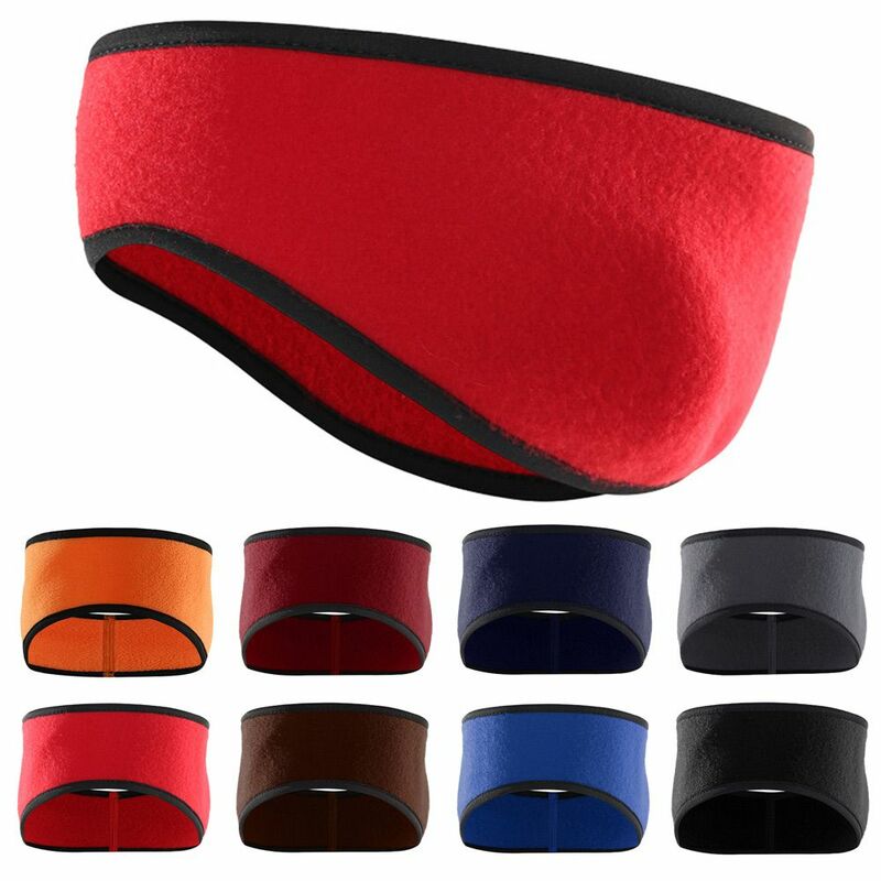 Fleece Ear Warmer para o inverno, bandas de cabelo, Running Headband, Sweat Cover, Ear Warmer, Ear Muffs, 1Pc