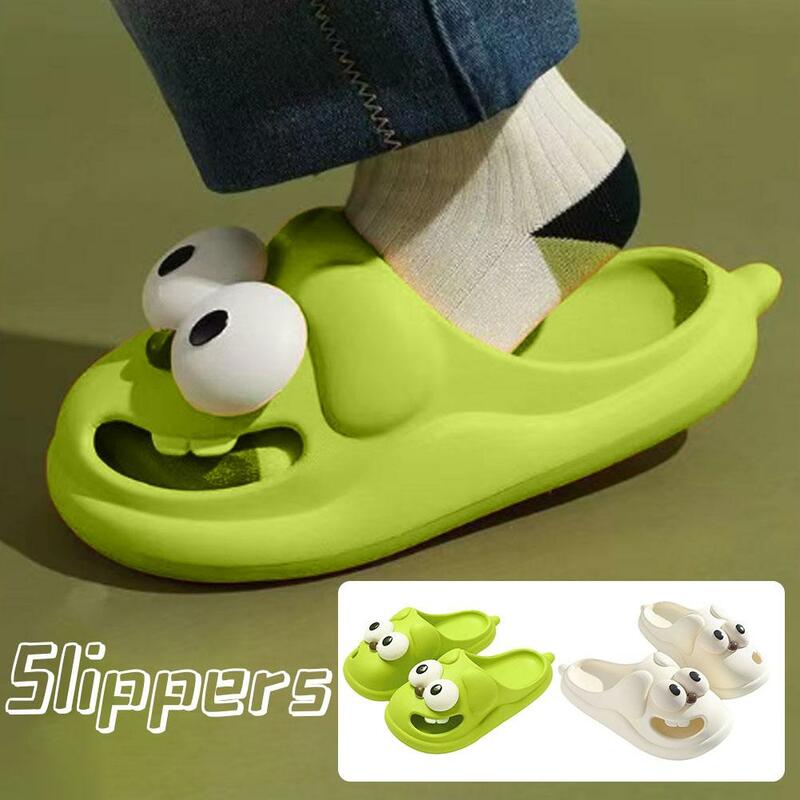 2024 New Hole Shoes For Outdoor Wear Closed-Toe Slippers Women's Cute Cartoon Sandals Home Non-Slip Summer Indoor Women's S C6J6