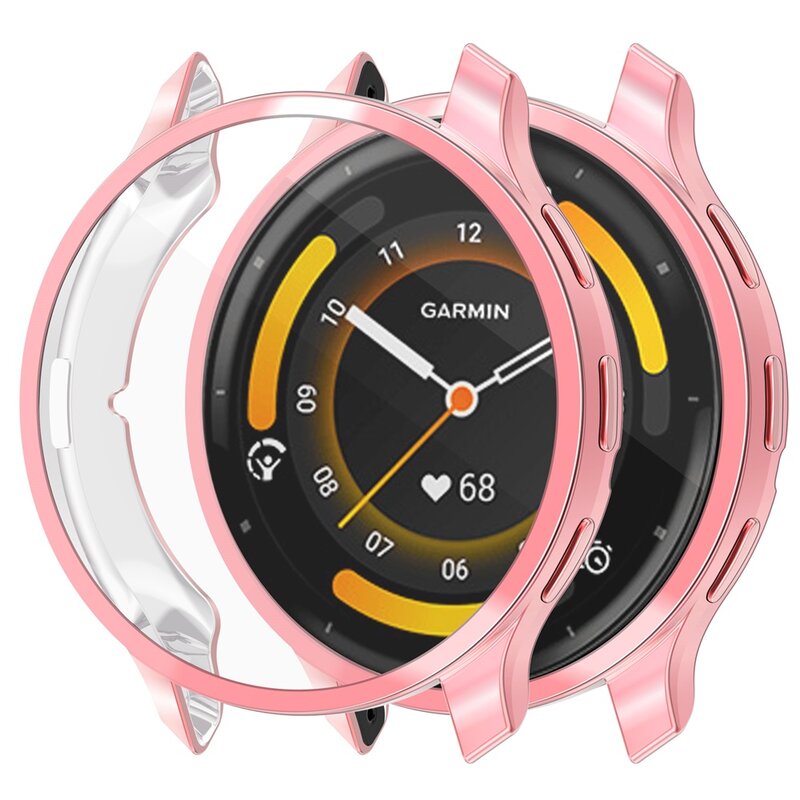 TPU Protector Cover For Garmin Venu 3S 3 2S 2 plus Protective Frame Soft Silicone Shell For Garmin Vivoactive 4S/4 Watch Case