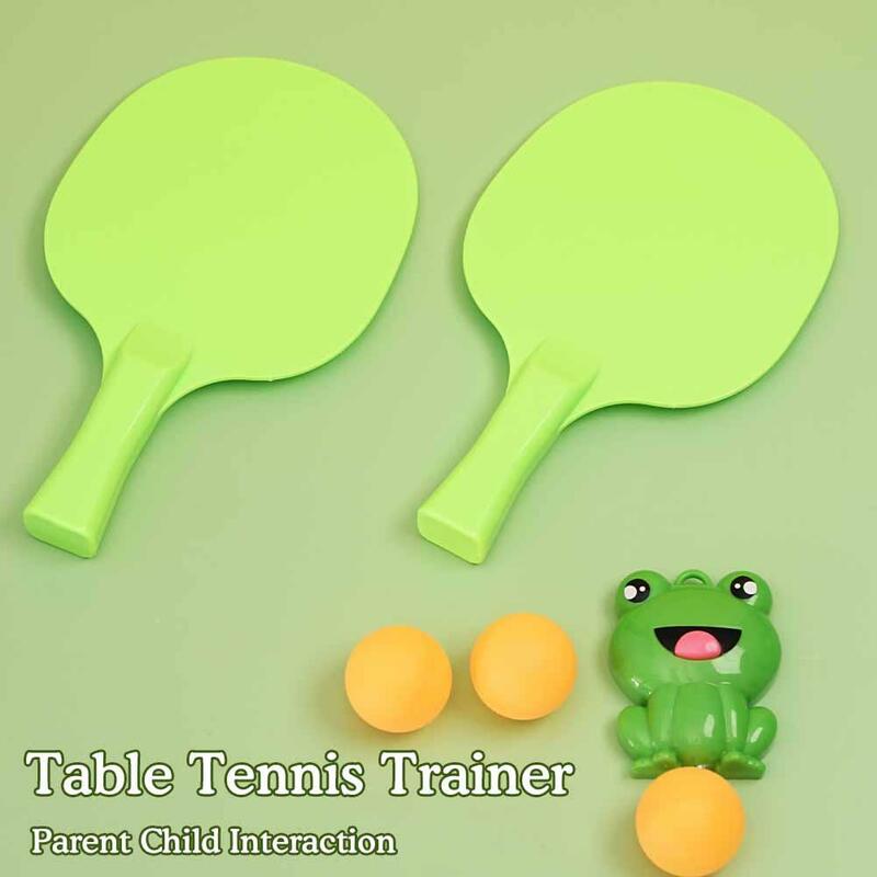 Portatile Indoor Hanging Table Tennis Trainer Set portatile prevenire la miopia coordinazione occhio-mano interazione genitore-figlio