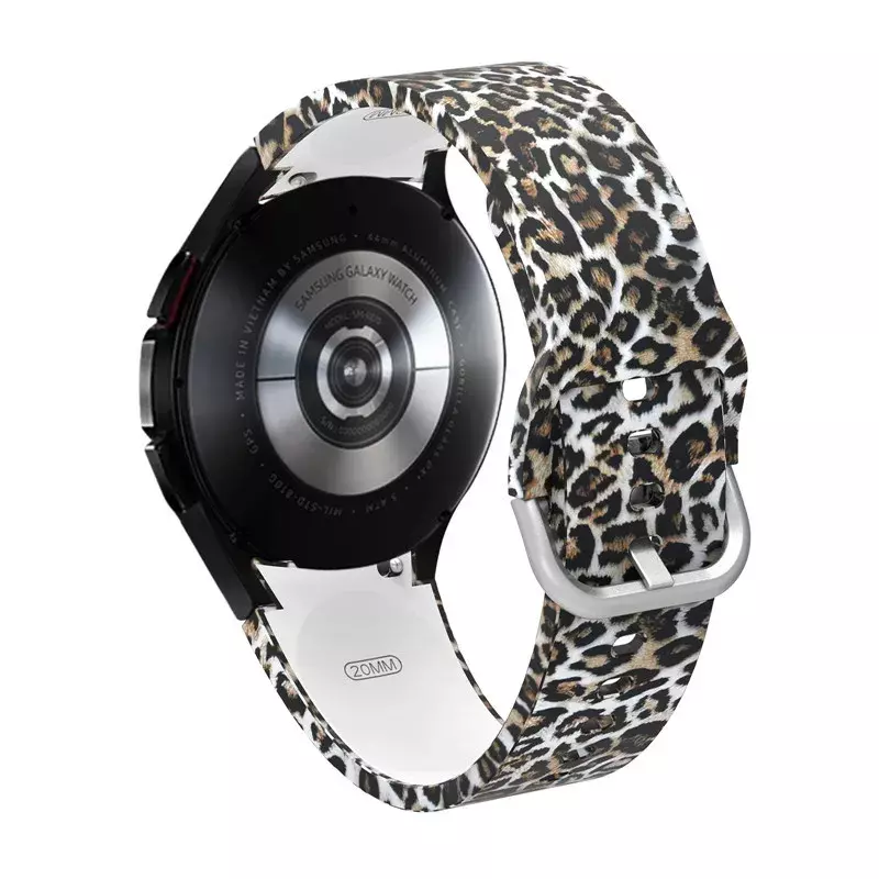 Cinturino in Silicone per Samsung Galaxy Watch 5 pro Watch 4 Classic 46mm 42mm cinturino 4 44mm 40mm cinturino di ricambio 20mm Correa