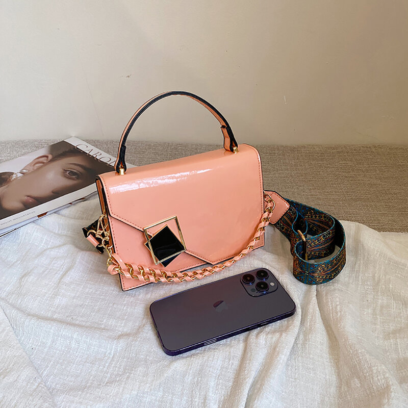 Mode kleine Umhängetaschen für Frauen verstellbare Geldbörsen und Handtaschen Designer Luxus Schulter Umhängetasche Pu Leder