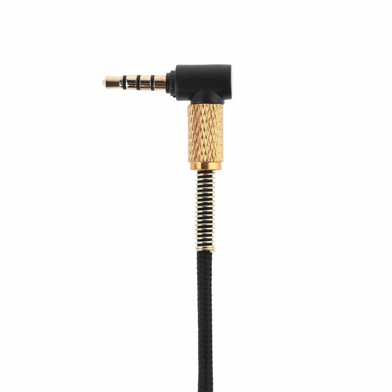 E56B плетеный удлинитель микрофонного кабеля длиной 1,5 м для Arctis 3 5 7 9X