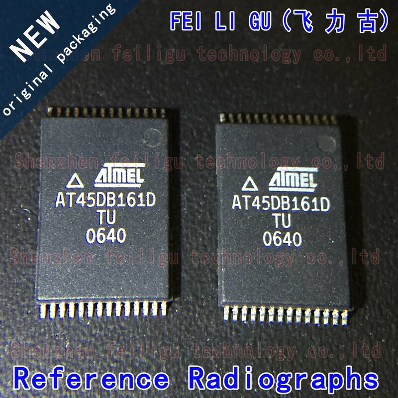 Chip de memória flash, 16MB, AT45DB161D, TSOP28, 100% original, novo, 1pc