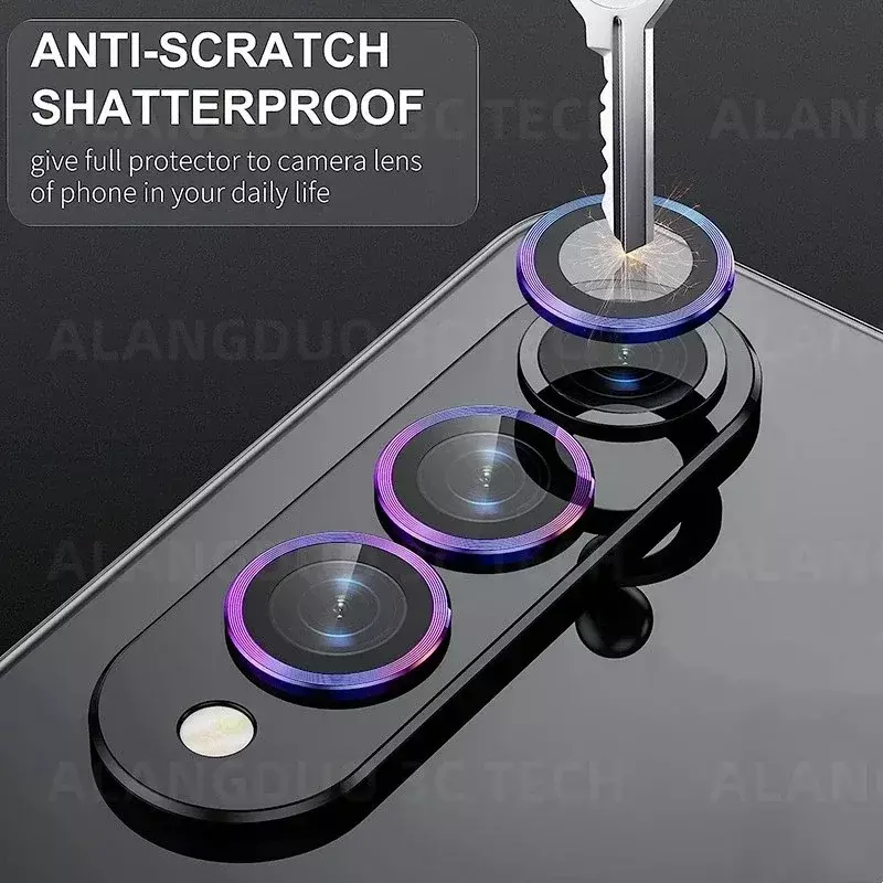 Металлическое кольцо для объектива для Samsung Galaxy Z Fold 4 5 Защита для камеры защитное стекло задняя крышка для объектива чехол для Z fold5 fold4