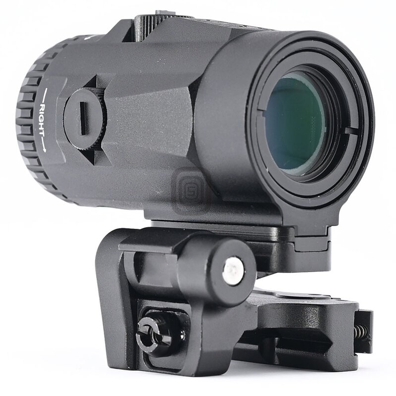 Red Dot Sight collimatore 3x lente d'ingrandimento integrata Quick Fold 20mm Pic Mount Base M5911