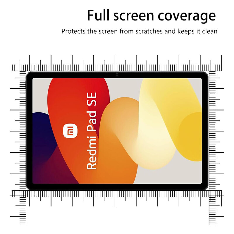 샤오미 레드미 패드 SE 11 인치 강화 유리 스크린 보호대 패드 SE 2023 스크래치 방지 HD 투명 보호 필름