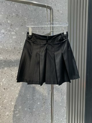 Falda plisada informal con cordón para mujer, traje de primavera y verano, novedad de 2024