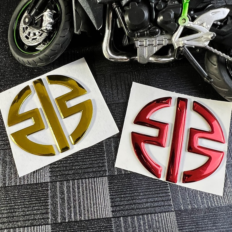 ملصقات شعار دراجة نارية ثلاثية الأبعاد ، ملصقات شعار شارة ، اكسسوارات عجلة خزان ، كاواساكي Z800 ، Z900 ، Z650 ، H2 ، H2R