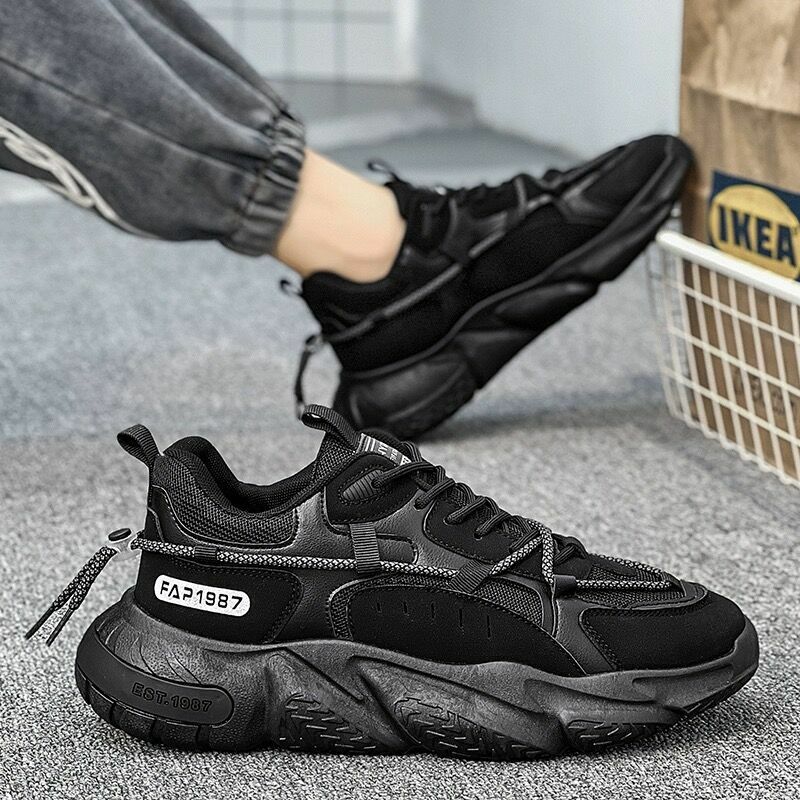 Male Sneakers Brand Outdoor Fashion Comfortable Casual Shoes 2024 Man Lace-up Tenis Shoes Breathable Running Basketball Trainers