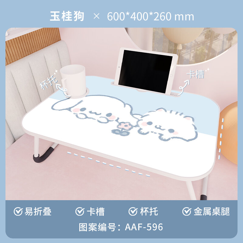Stolik na łóżku do okna składany stół studenta biurko na laptopa leniwa sypialnia przy biurku przy łóżku