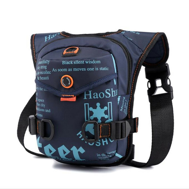 Men's Chest Bag Outdoor Riding Leg Bag Multifunctional Sports Backpack Portable Crossbody Waist Bag