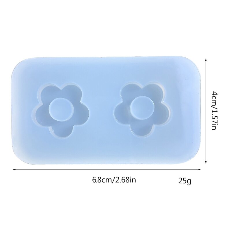Resin Shaker Filling Mold,Silicone Flower Mold Epoxy Resin Mold Filler Casting Filling Mold for Jewelry Making