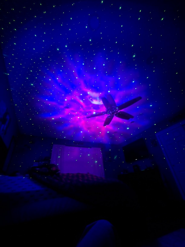 Звездный проектор, Галактический светильник, звездная туманность, Потолочная Светодиодная лампа для детской вечеринки