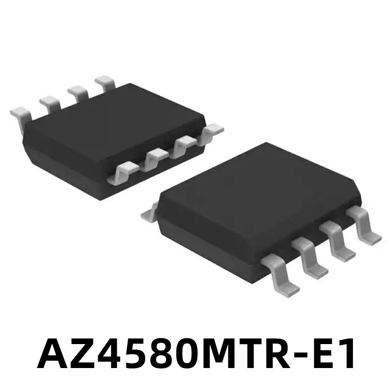 1PCS AZ4580MTR-E1 SOP-8 Screen Printed 4580M-E1 Low Noise Operating Amplifier Chip IC AZ4580