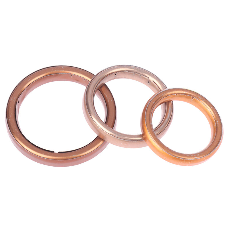 10pcs/set Muffler Exhaust Gasket For Motorcycle GY6 70cc 100cc 110cc 125cc 150cc Scooter Bike ATV Moped Accessories
