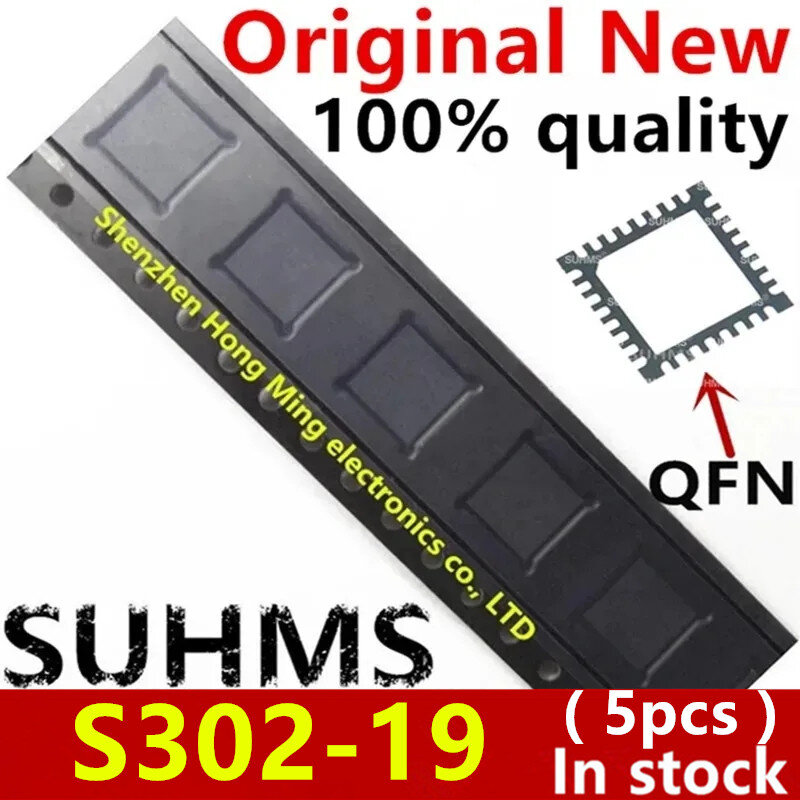 (5 Stuk) 100% Nieuw Voor AUO-S302-19 S302-19 QFN-32 Chipset
