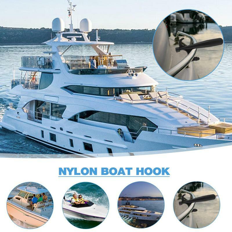 Gancho de nylon portátil do barco, substituição flutuante, adaptadores principais dobro, extremidade inquebrável, barcos