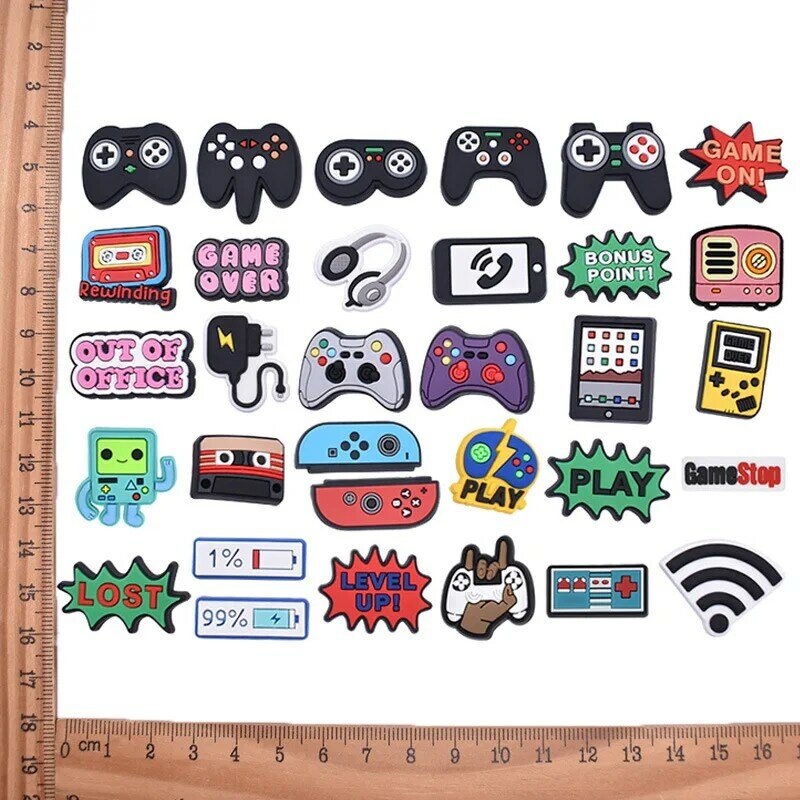 PVC fashion classcial characters garden shoe buckle charms accessories decorations for sandals sneaker clog wristbands child DIY