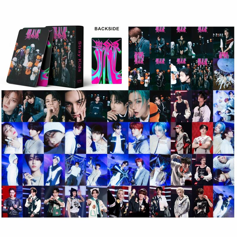55 buah Kpop Group Lomo kartu fotoac Album baru foto cetak kartu Set koleksi penggemar