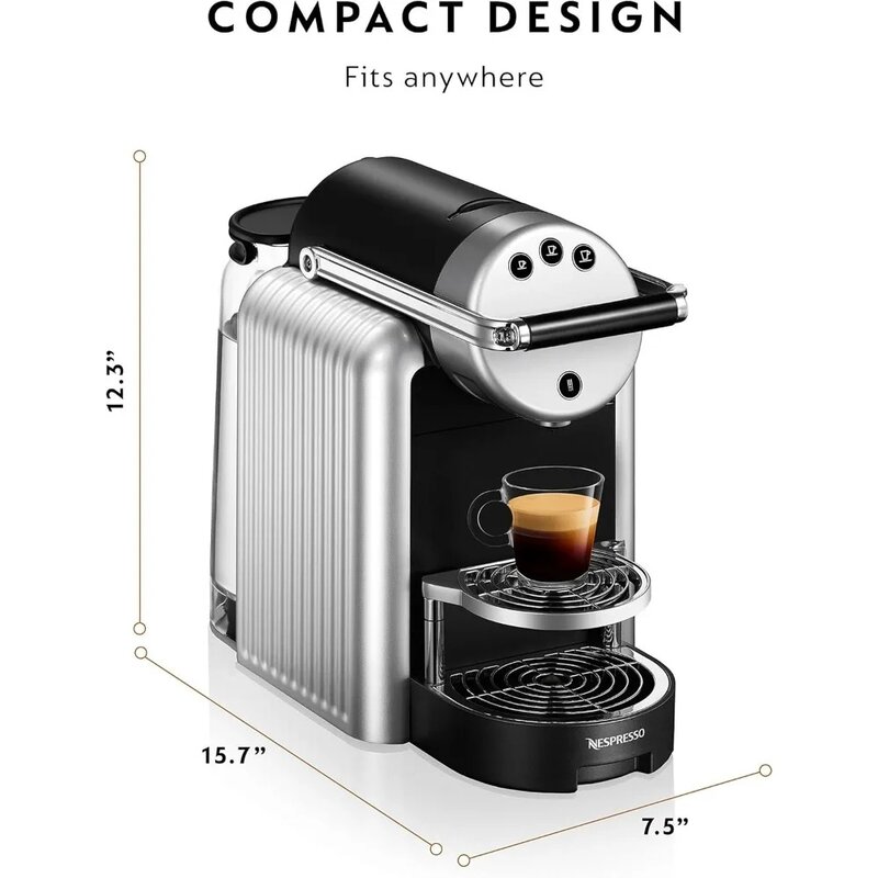 Zenius 전문 커피 메이커 스타터 번들, 전문 커피 머신, 캡슐용 프레젠테이션 박스, 신제품