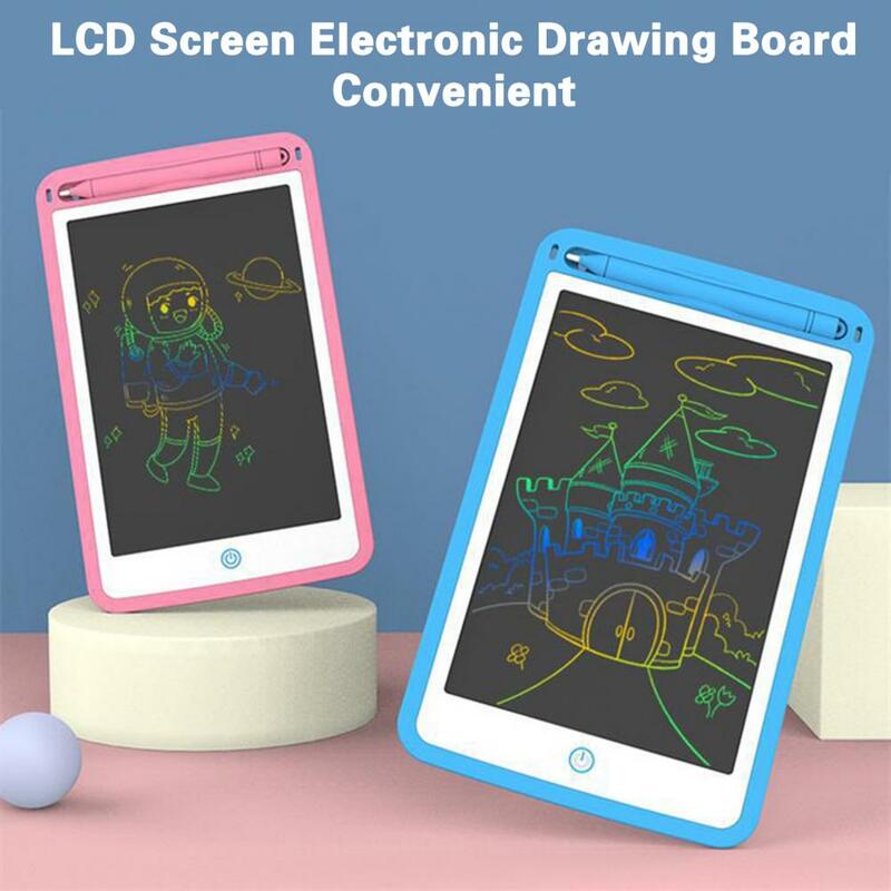 لوحة كتابة مع شاشة LCD للأطفال ، رسم رسومي رقمي ، تابلت إلكتروني للكتابة اليدوية ، لوحة تعليم خربش ، من 10 بوصة