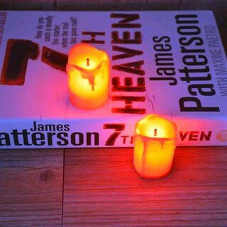 1pcs YK5015 Flameless LED Candle Light Bright Flickering Bulb Battery Operated Tea Light with Realistic Flames Fake Candle