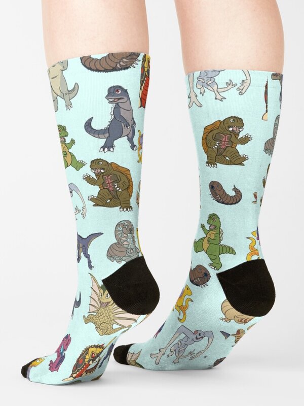 Kaiju Babies Socks Running compression aesthetic christmas gifts Socks Female Men's