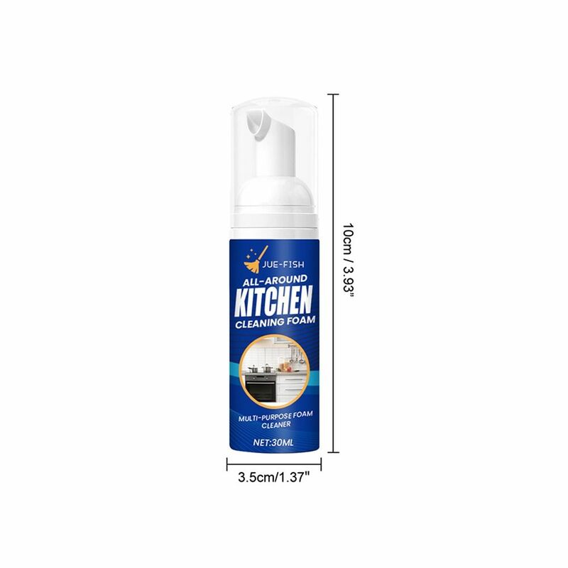 Olievlekverwijderaar Keukenreiniger Spray Reiniging Vet Vet Verwijdering Bubble Cleaner 30Ml Schuimreiniger Keuken Benodigdheden