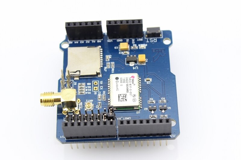 NEO-6M GPS Shield With Antenna,3.3V-5V,with SerialPort, Micro SD Interface,Compatible for Arduino,Mega,Crowduino