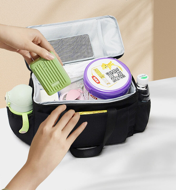 Universal bag holder pram multifunctional mommy diaper bag trolley organizer storage stroller accessories travel buggy bags