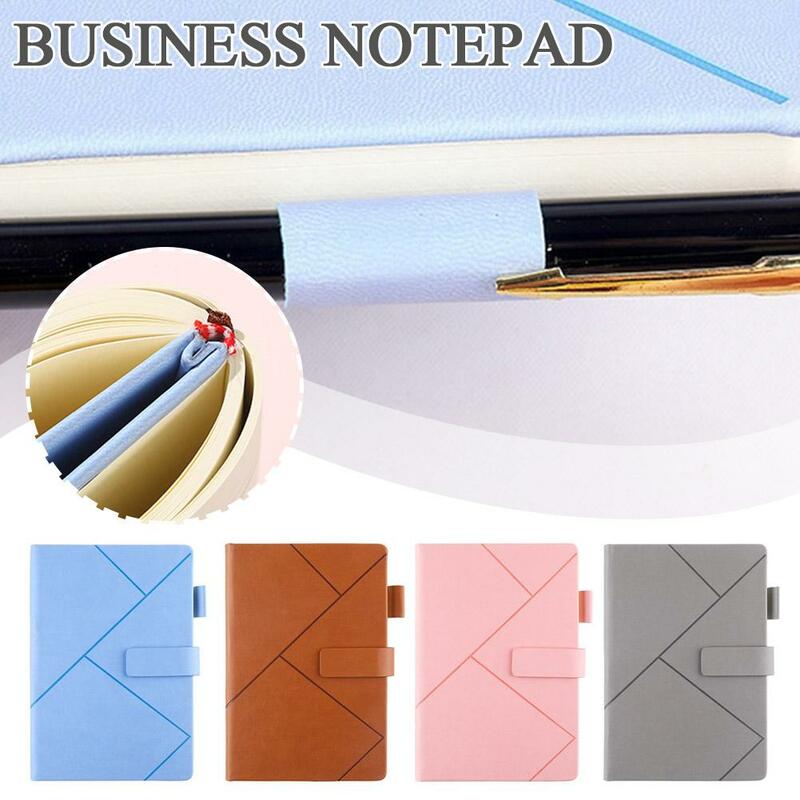 A5 Macaron Color Notebook Business Notepad Simple Korean Version Company Meeting Minutes Notebooks Diary For Office School X6V3