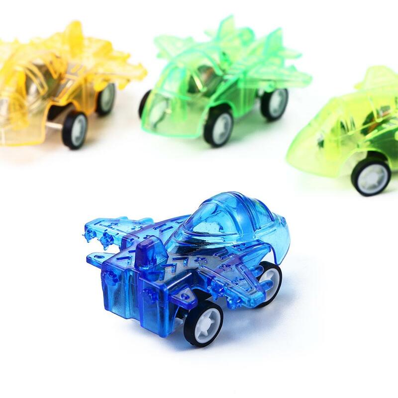 투명 플라스틱 교통 생일 선물 항공기 클래식 풀백 비행기 장난감, 비행기 장난감 장난감 차량