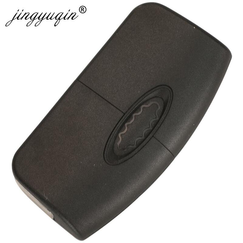jingyuqin 3 Button Modified Flip Folding Remote Control Car Key Shell for Ford Focus 2 3 Mondeo Fiesta Galaxy C-MAX Key Fob Case