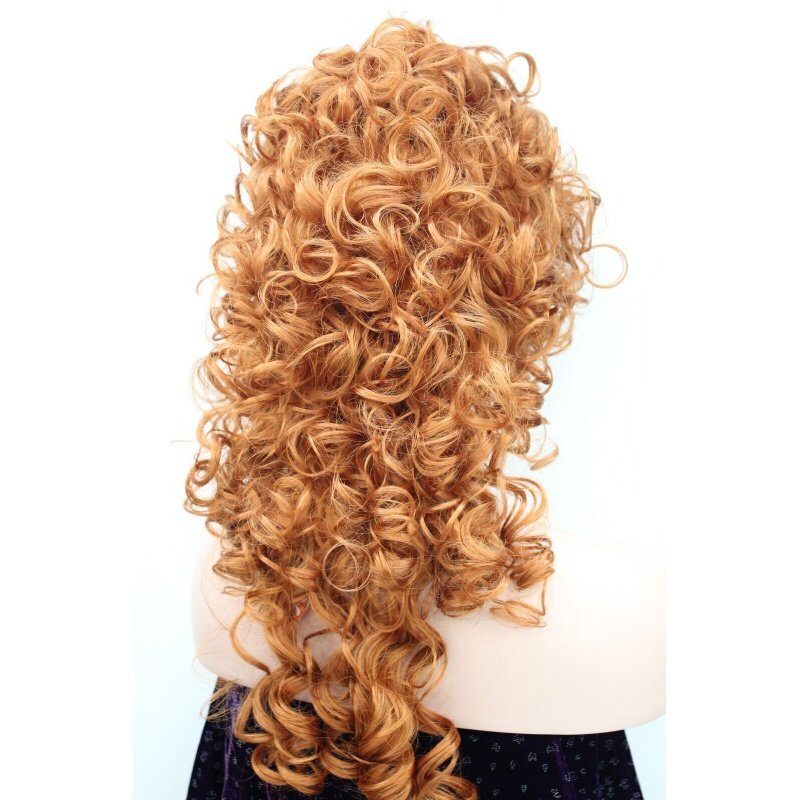 Fashion women's wigs curly 60cm long synthetic hair wig  loose curls color 130A