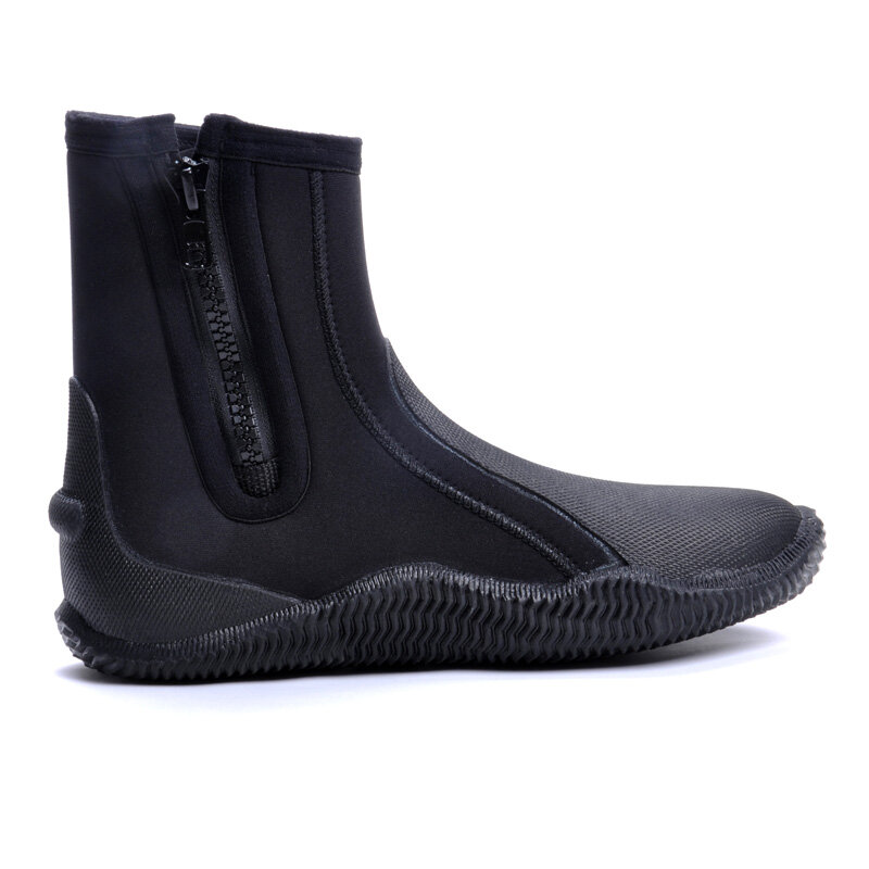 YonSub 5 мм обувь для дайвинга размер 30-47 для детей и взрослых сохраняющая тепло обувь для подводного плавания на молнии оборудование для плавников Неопреновая пляжная обувь для воды