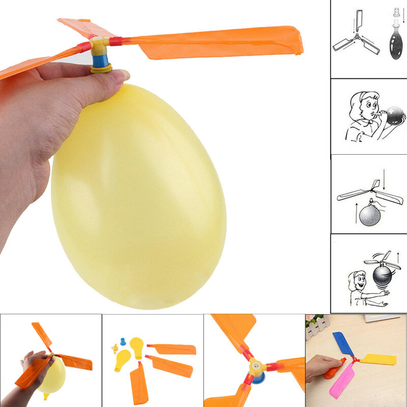 Balon mainan terbang anak balon mainan hadiah lucu stoking tas pesta ulang tahun anak mainan hadiah untuk anak-anak